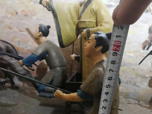 帝王親片復(fù)原微縮模型實際尺寸測量圖片